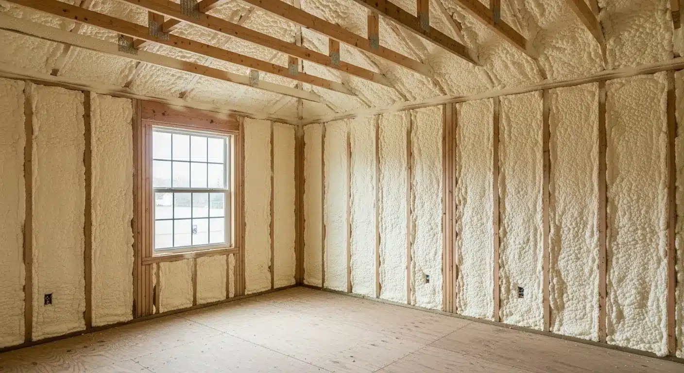 What Happens When Spray Foam Insulation Becomes Moist Due to a Roof Leak